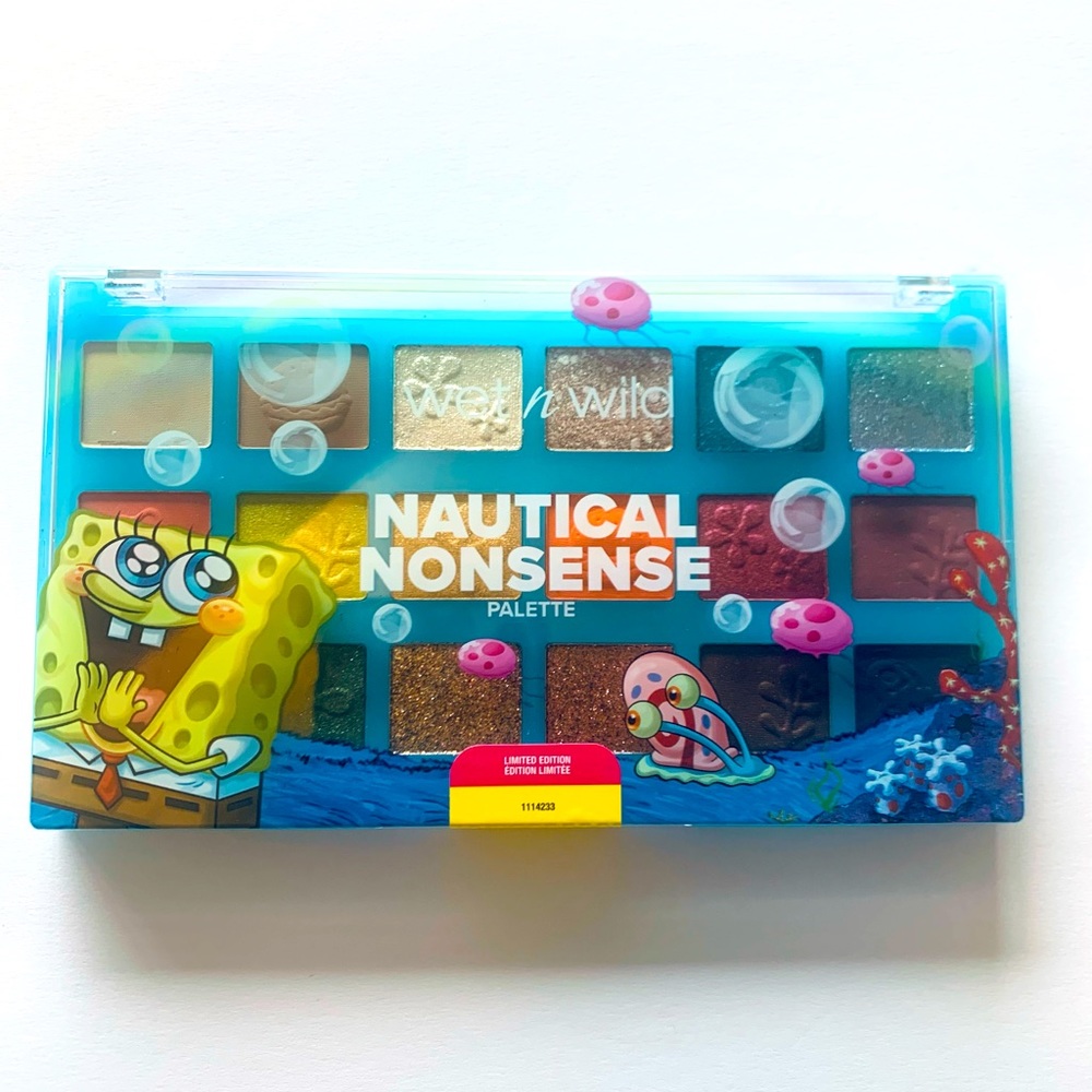 Spongebob limited edition shadow wet n wild